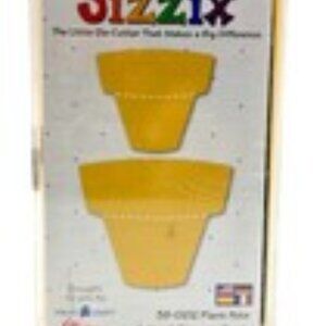 Sizzix Medium Yellow Die 38-0212- PLANT POTS